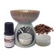 Essential Oil Burner Set (Coffee)